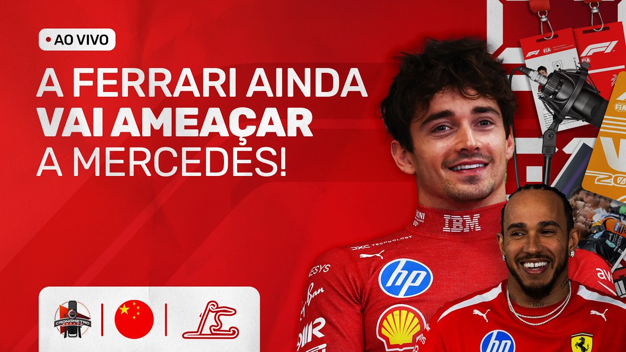 GP DA CHINA 2026: A Ferrari AINDA ACREDITA no título!