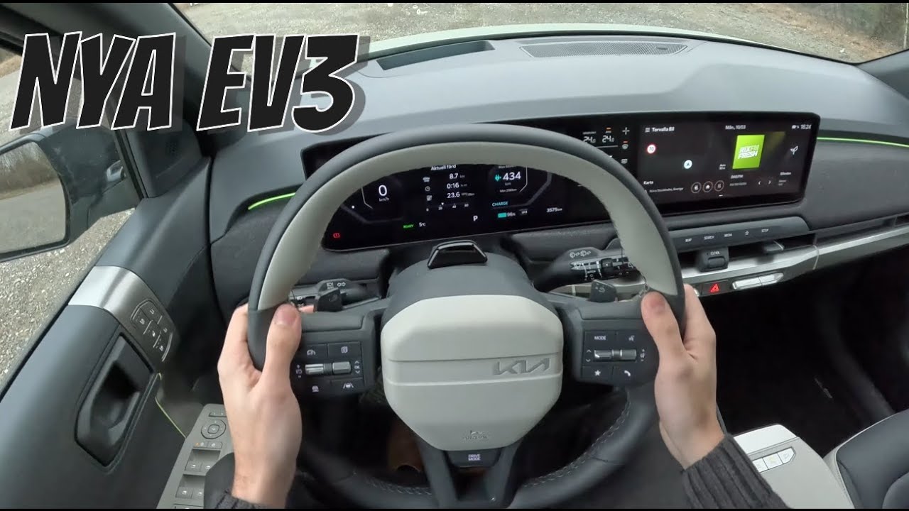 Testar Nya Kia EV3!