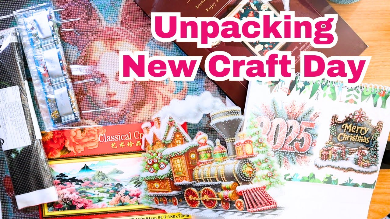 UNPACKING New Craft Day #HAUL || ein paar Großprojekte ziehen ein