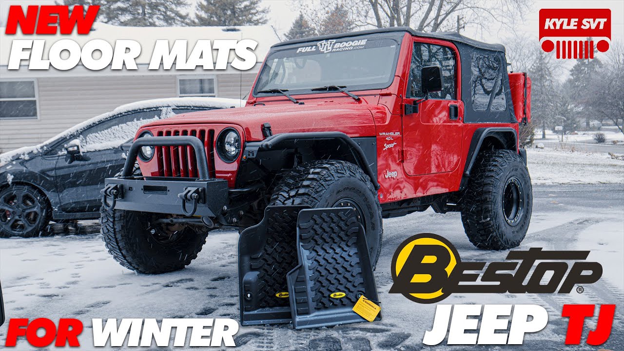 Bestop Floor Liner Mats for Jeep TJ | Install and Review