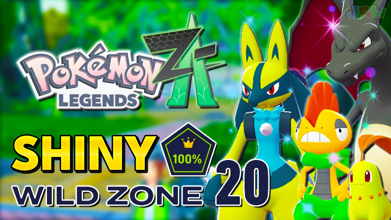 Как получить ВСЕХ БЛЕСТЯЩИХ ПОКЕМОНОВ ДИКОЙ ЗОНЫ 20 в Legends Z-A