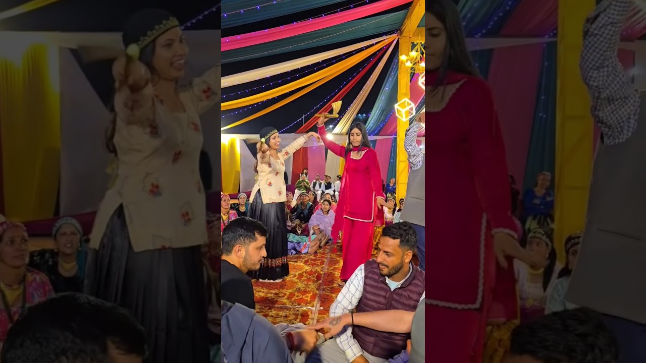 New Pahadi Wedding Dance Video Song #viral #pahadifolkmusic #folksong #dance #wedding #viralsong