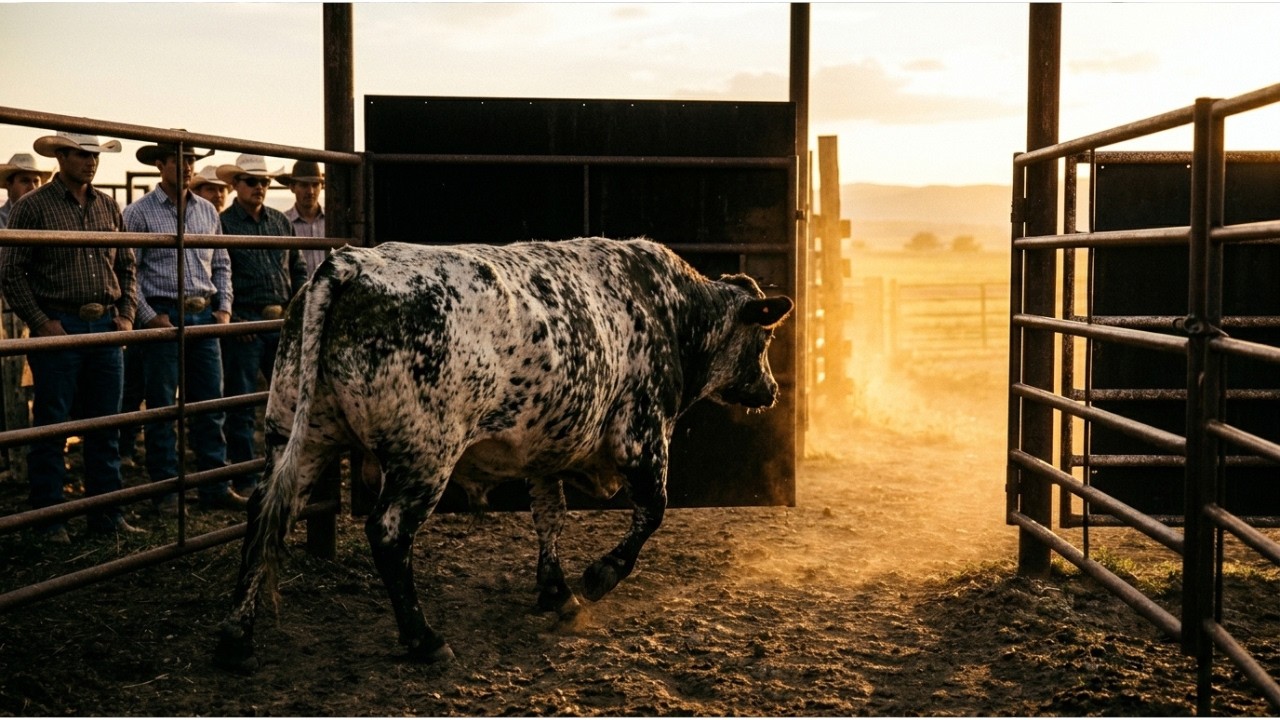 This Bull Had Two Ways Out — And Chose the One No One Expected