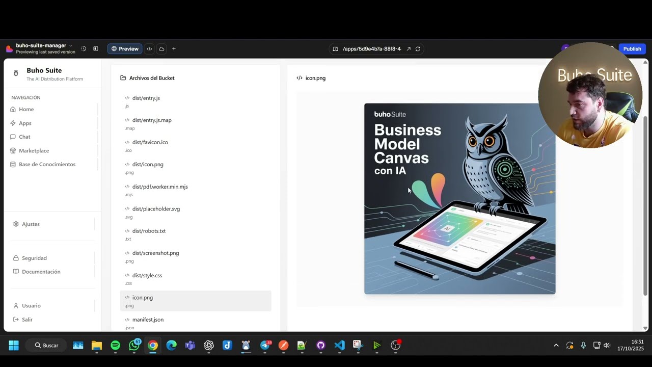 Tutorial - Subir Buho app con nueva herramienta! Buildea directamente en Google colab en segundos!