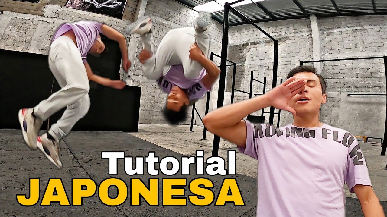 Japonesa TUTORIAL | como hacer BACK FLIP 180 - ARABIAN - BACK FRONT