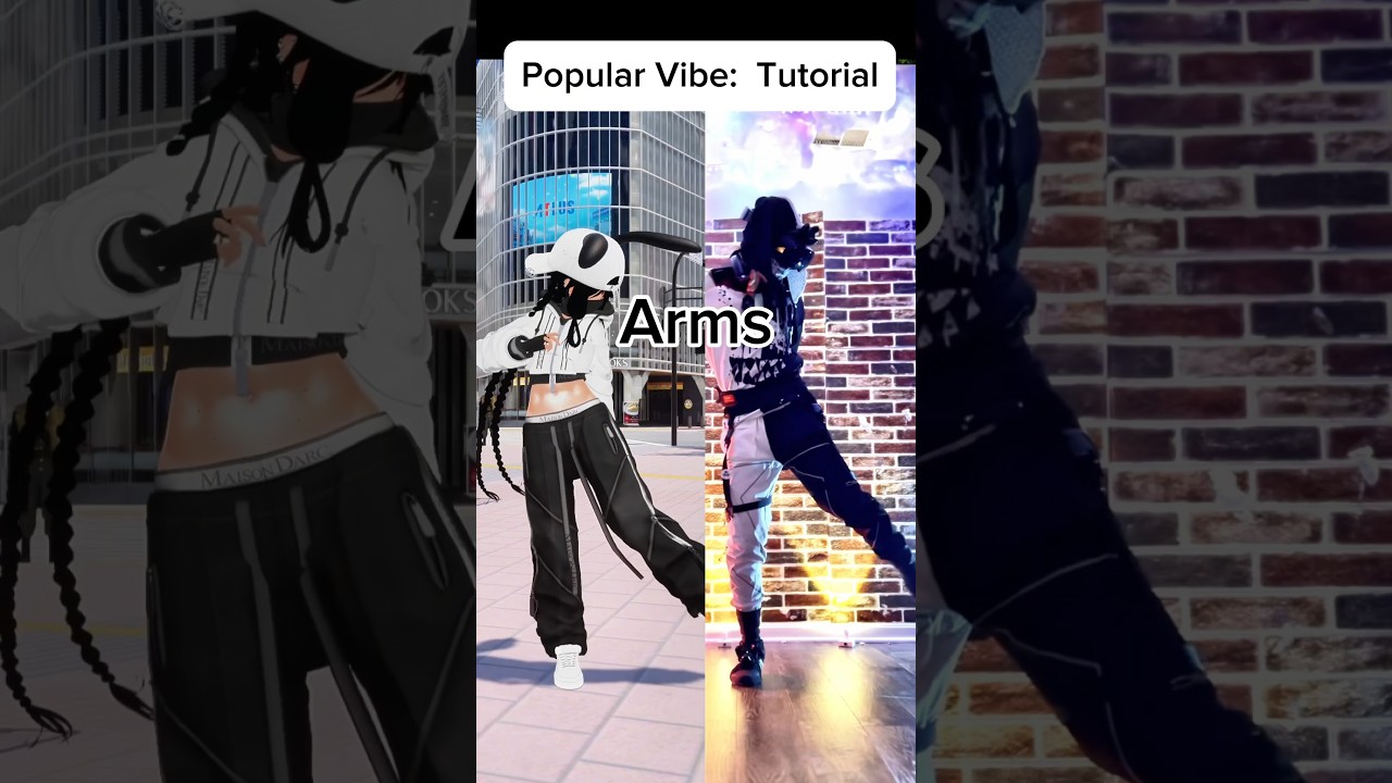 Learn this Dance EASY: POPULAR VIBE fortnite emote #fortnite #vrchat #danceturorial #questpro
