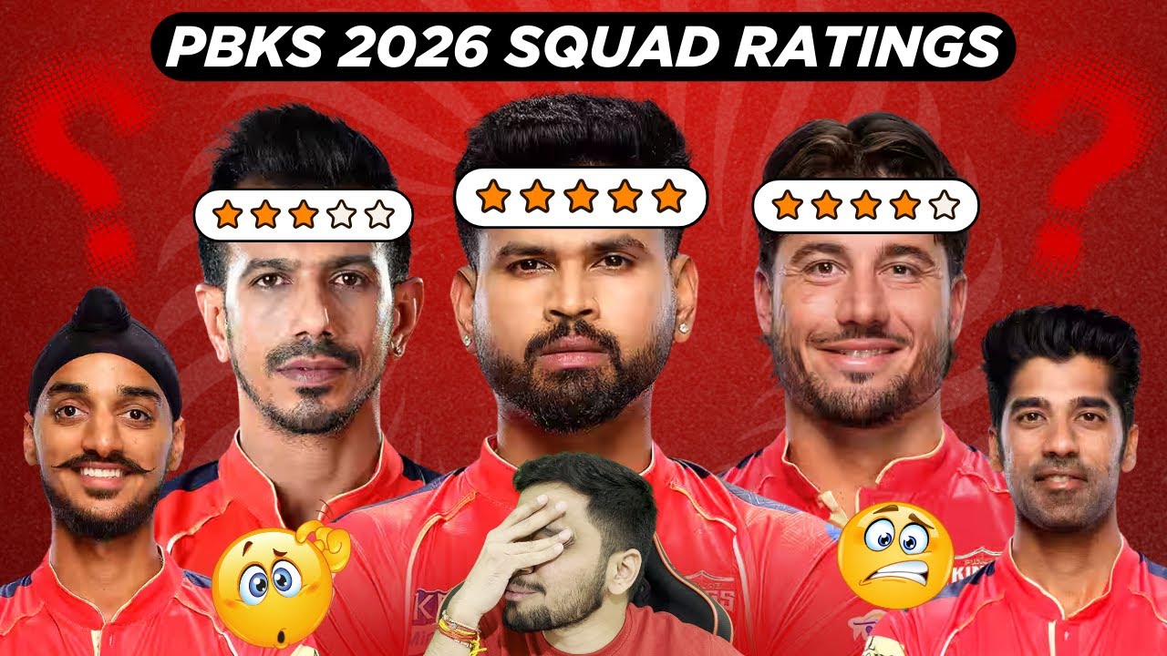 PBKS Squad Rating IPL 2026 🔥 | Strongest Playing 11 + Full Analysis | Punjab Kings