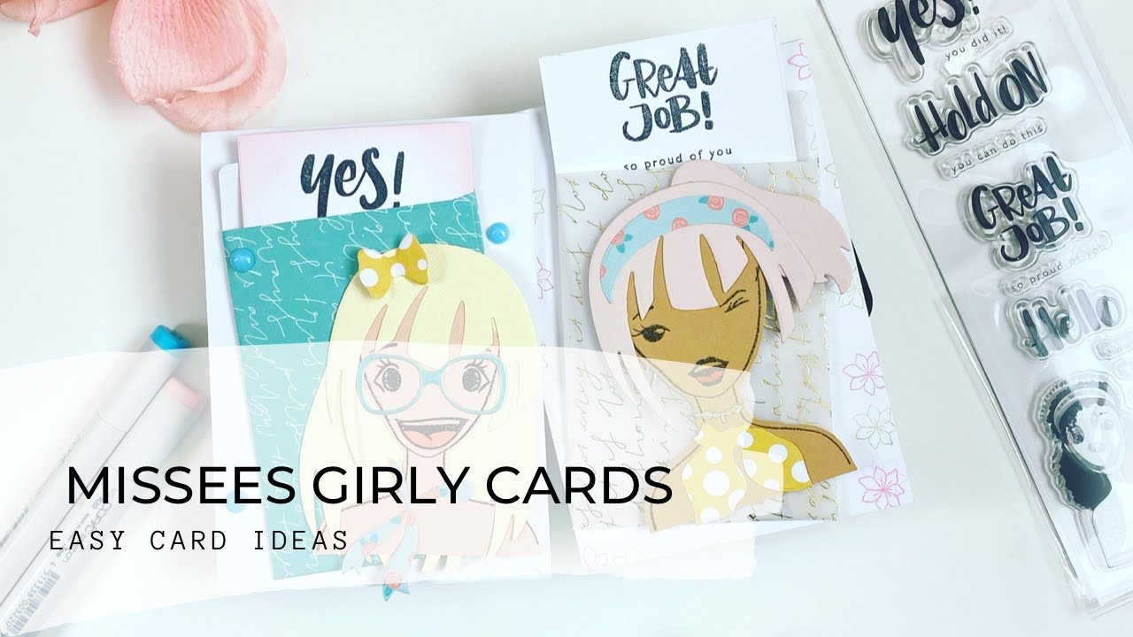 MISSEES Girly Notecards