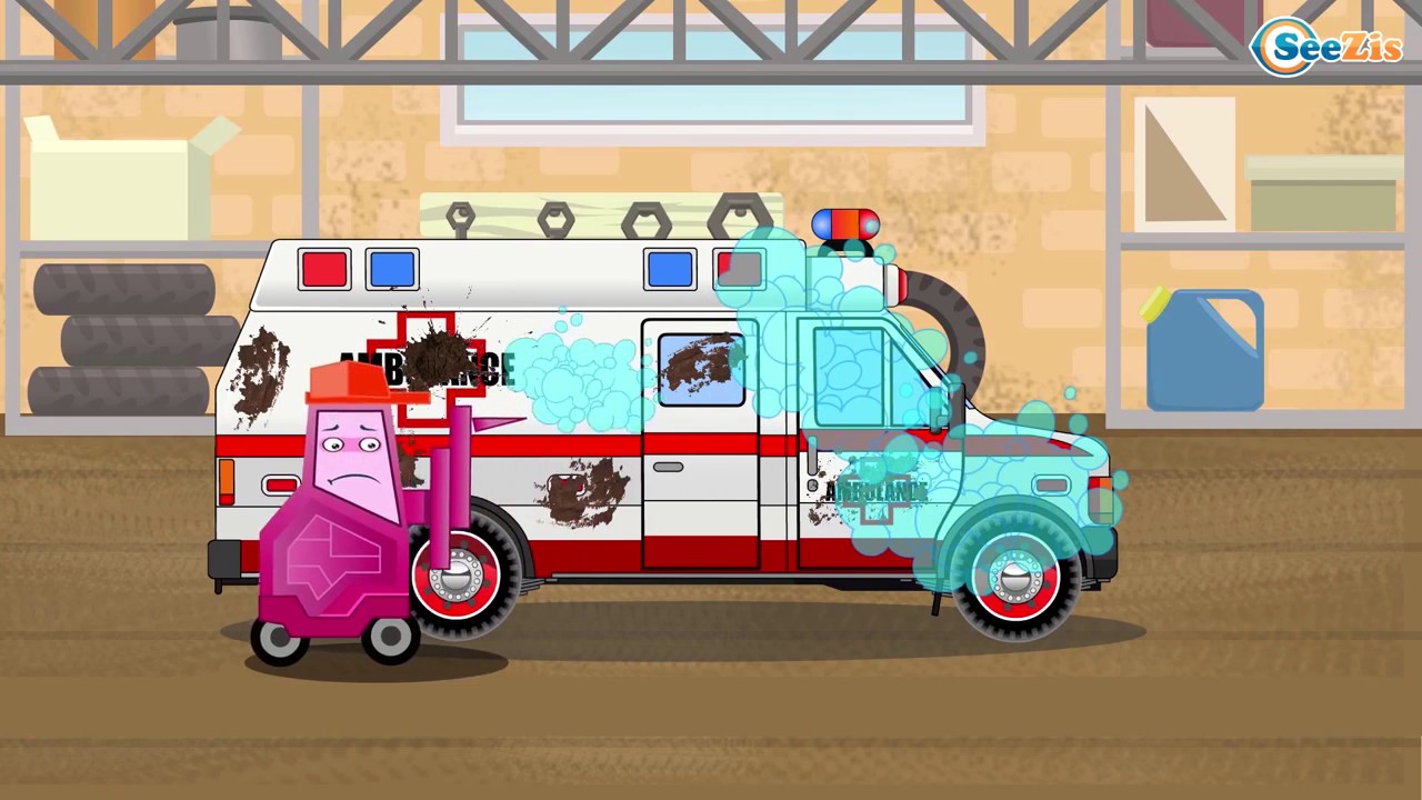 Learn Construction Vehicles THE BLUE TRUCK CEMENT MIXER TRUCK & DUMP TRUCK Learn Transport
