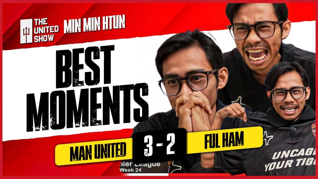 MANCHESTER UNITED 3-2 FULHAM I Fan Best Moments