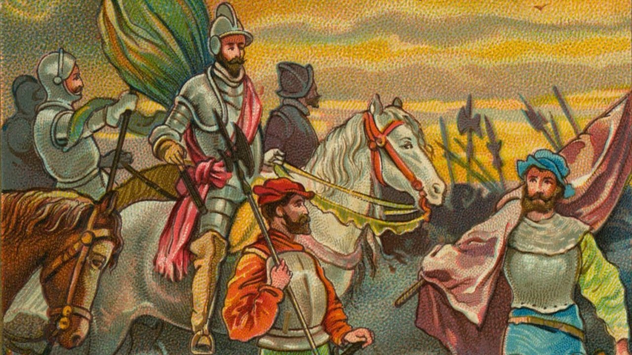 St. Augustine Settlement in Spanish Florida 1565 Conquistador Pedro Menéndez de Avilés