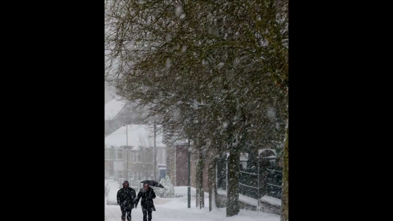 Snow Storm Tredegar January 18th 2013
