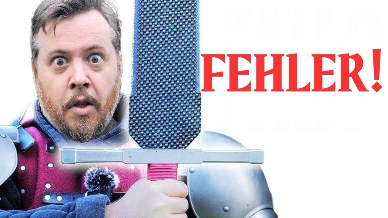 Ist unser Carbonfaser-Schwert total gescheitert?