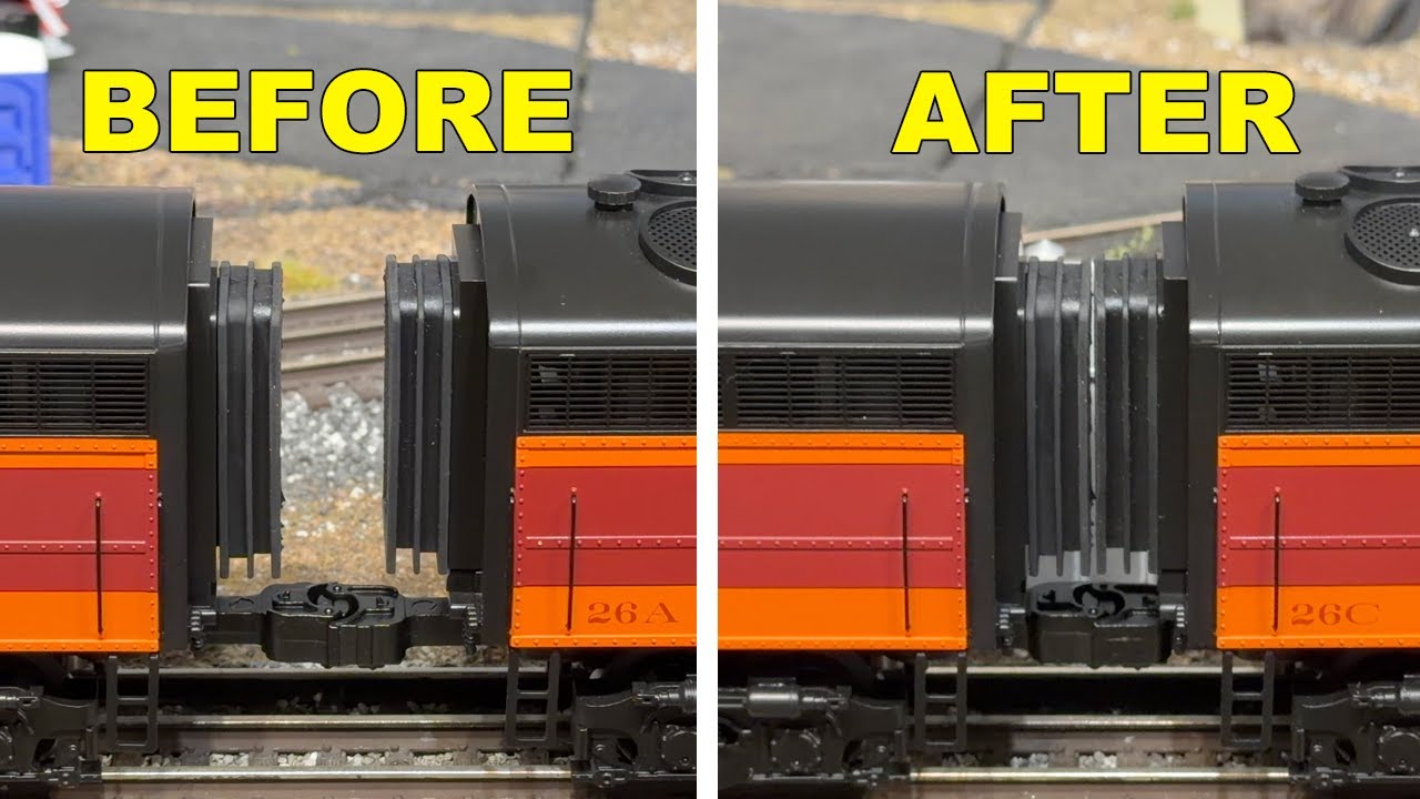 Как устранить зазор на дизелях Lionel C-Liner O Gauge!