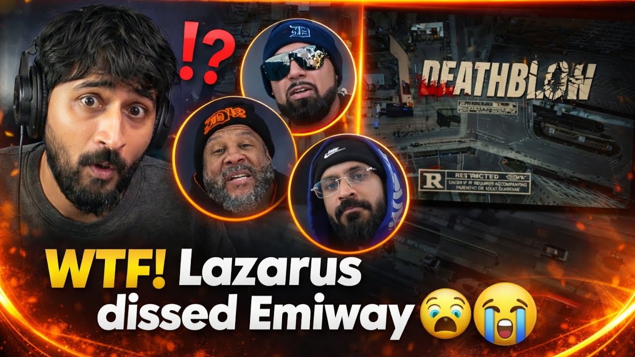 WTF! Lazarus dissed Emiway ⁉️😭 | Deathblow REACTION - THIS GOT PERSONAL!