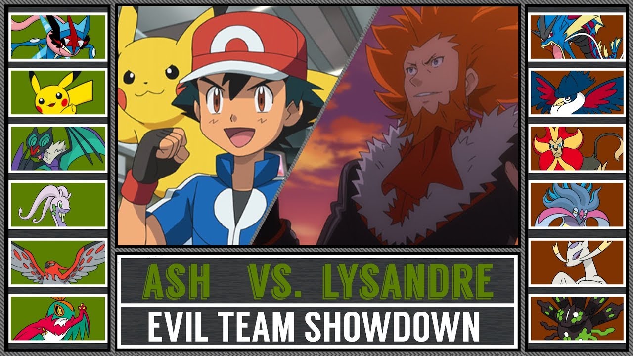 Ash vs. Lysandre (Pokémon Sun/Moon) - XY Evil Team Showdown