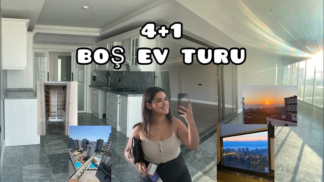 4+1 BOŞ EV TURU | VLOG