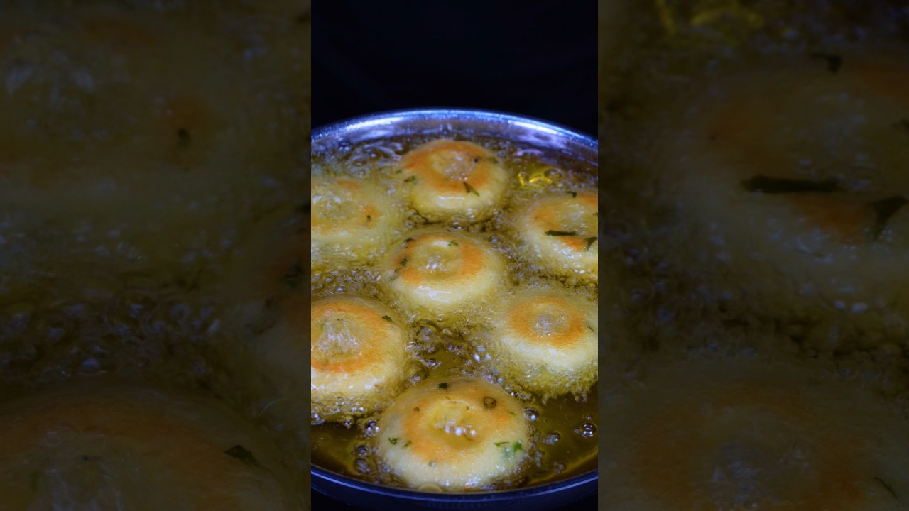 Crispy Potato Donuts 🍩 | Potato Snacks 😋 | Potato Series EP 2 #shorts