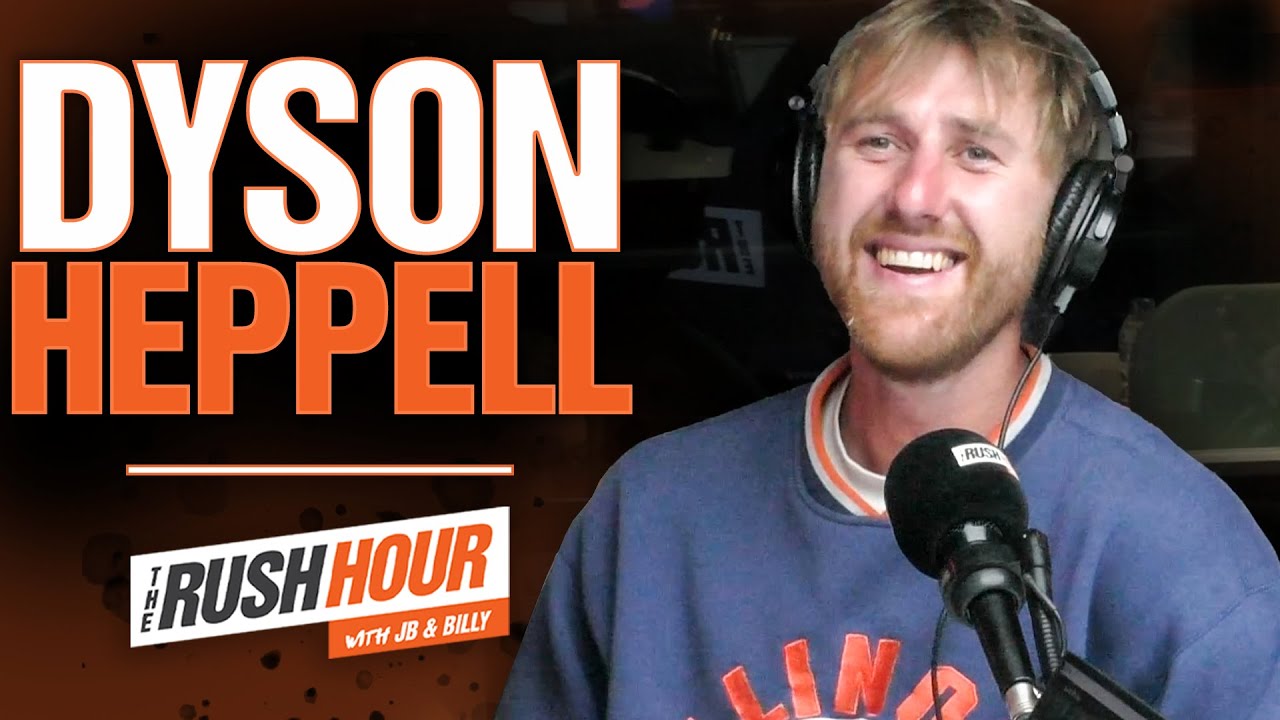 Dyson Heppell | Billy's Apology, 250 Games & Essendon's Season | Rush Hour with JB & Billy