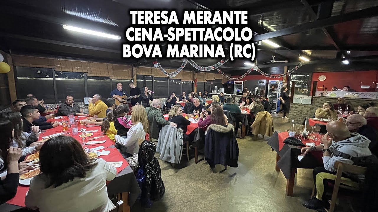 Teresa Merante - Cena-spettacolo - Bova Marina (RC)