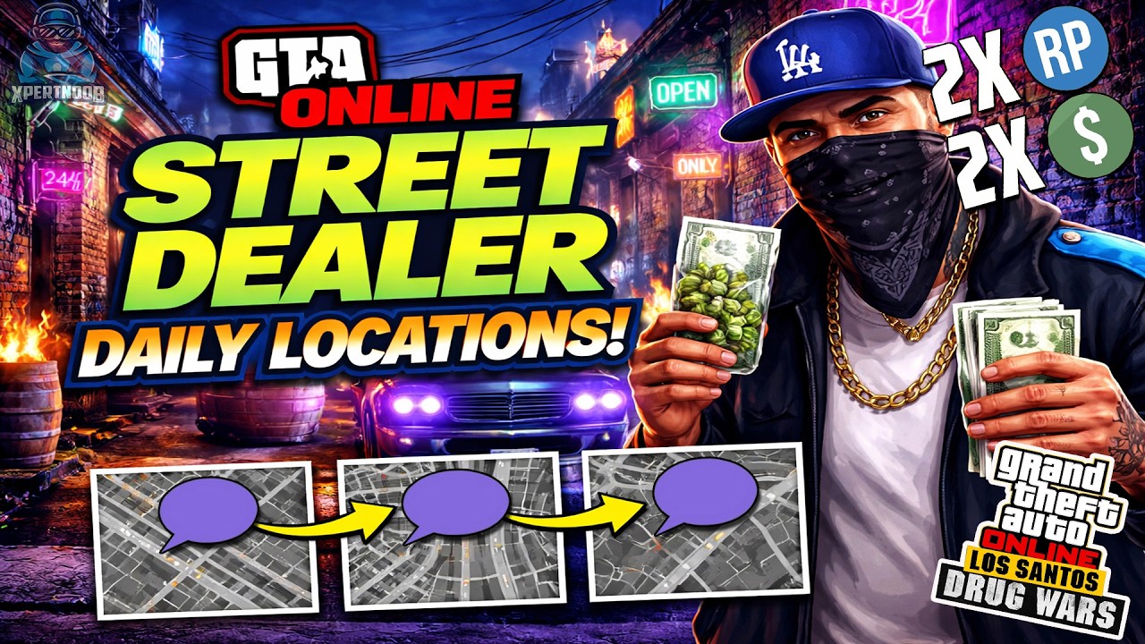 Street Dealers Location For Feb 23rd 2026 | GTA Online