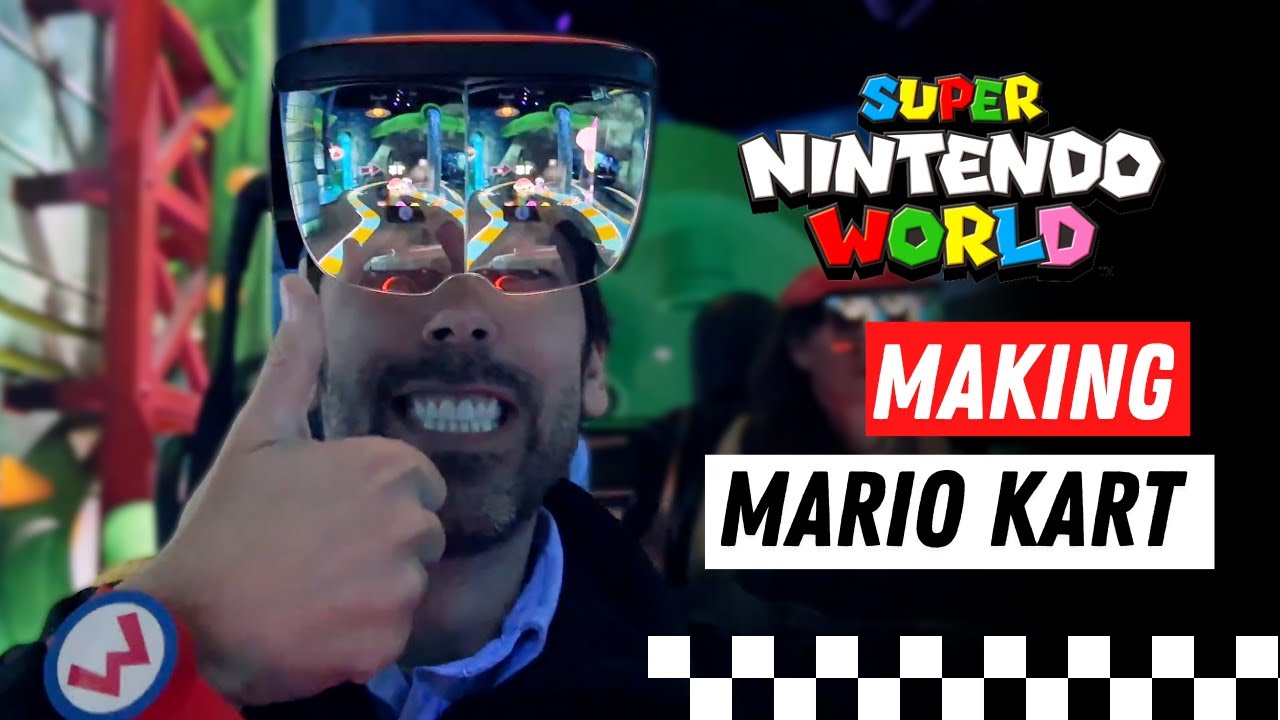The New Mario Kart Ride Is An Engineering Marvel