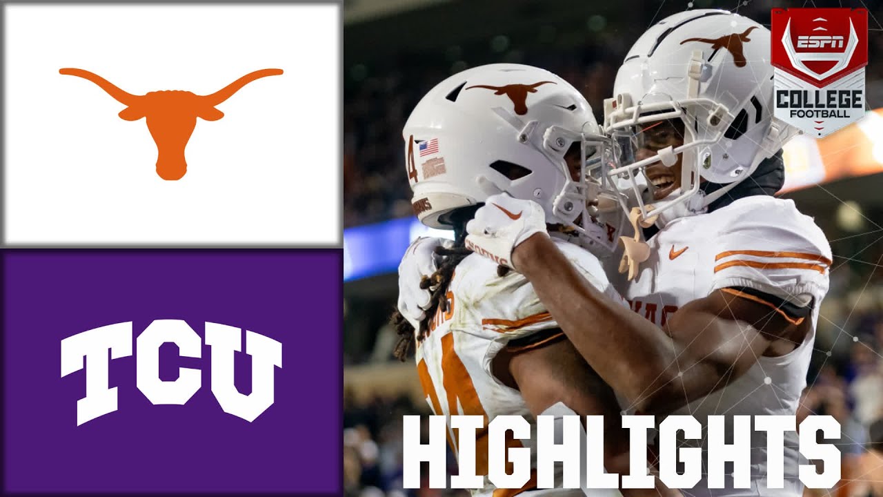 Texas Longhorns против TCU Horned Frogs | Полные обзоры матча