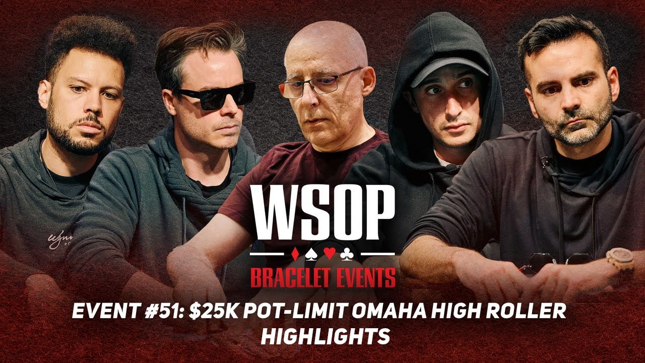 WSOP $25K Pot-Limit Omaha High Roller! $2,292,155 Up Top!