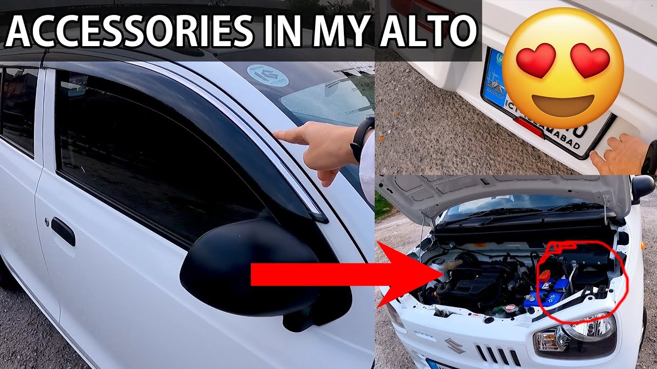 Important Accessories in My Suzuki Alto VXR 2021