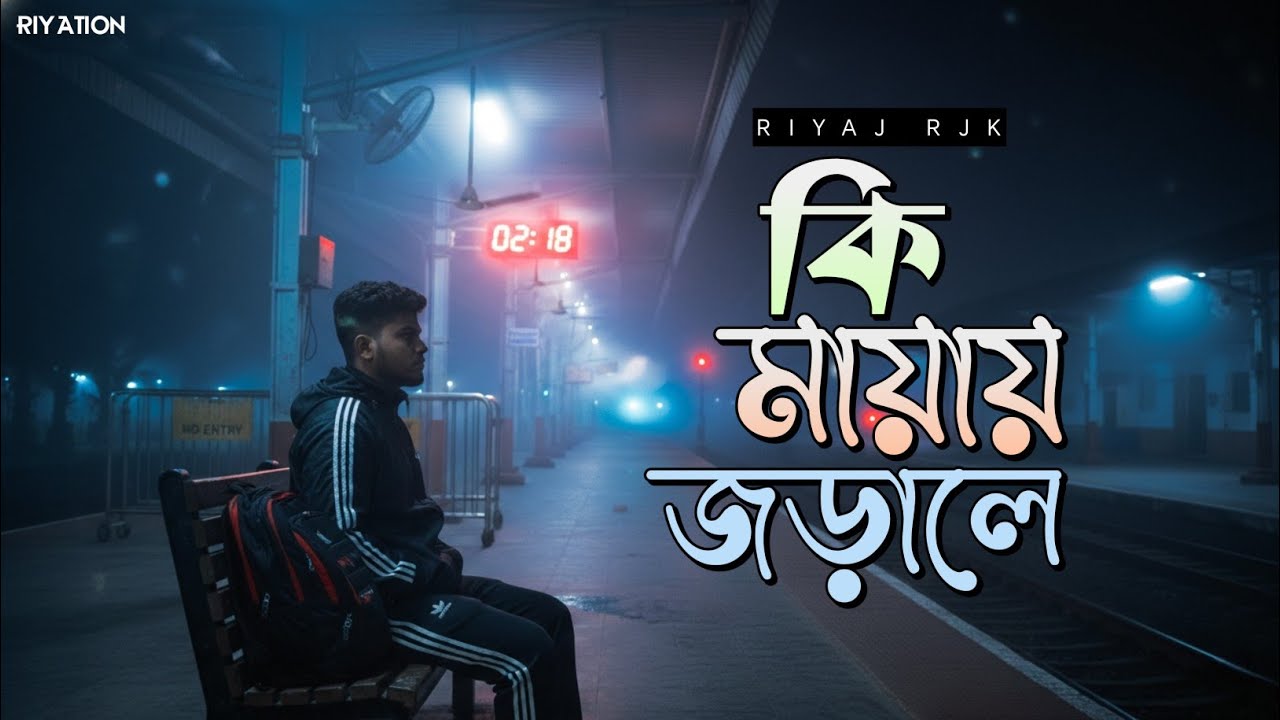 কি মায়ায় জড়ালে | Ki Mayay Jorale | Heart Touching Bengali Sad Song | Riyaj Rjk | Riyation 