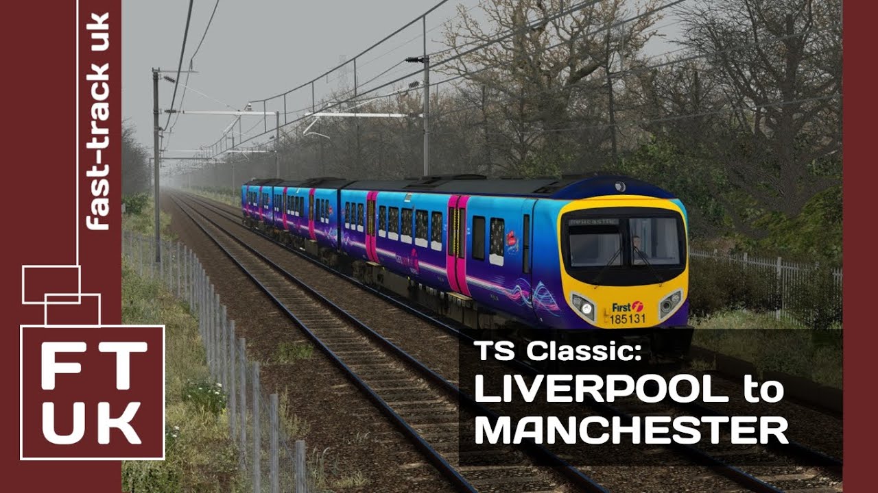 TS Classic | 1E74 Lime St - Newcastle (Liverpool to Manchester Victoria) | ATS Class 185