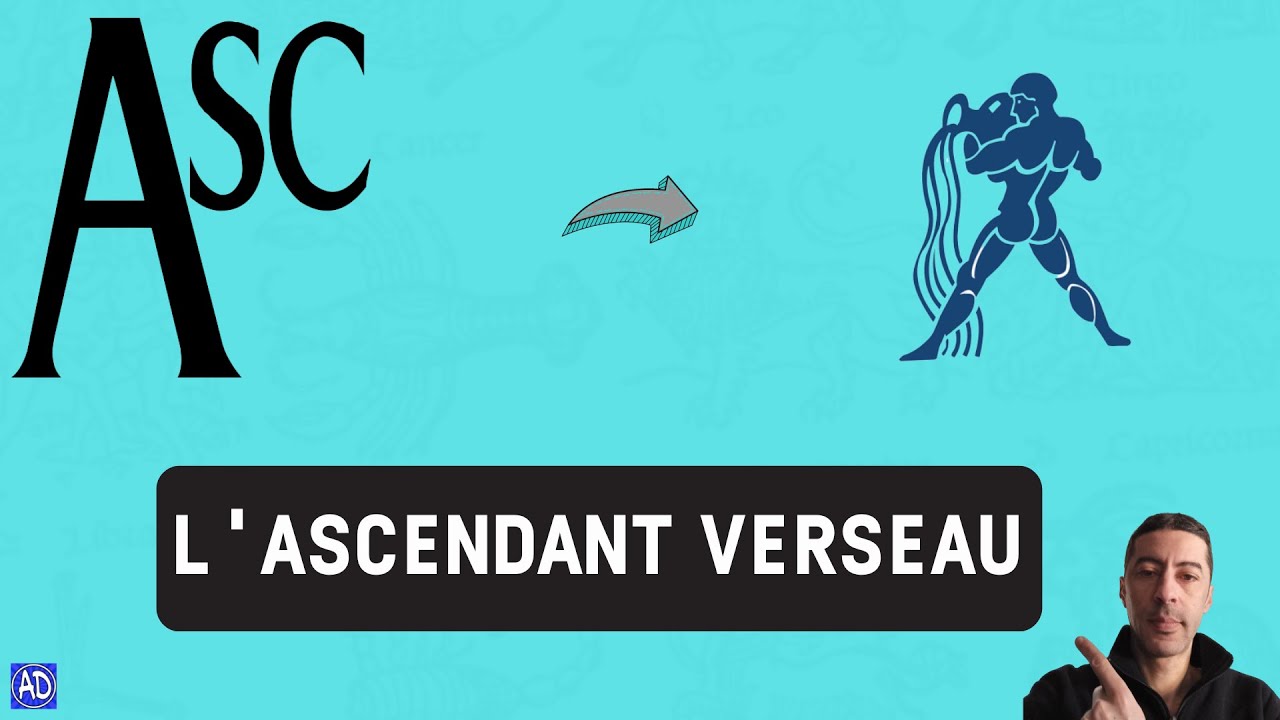 L'ascendant verseau ♒