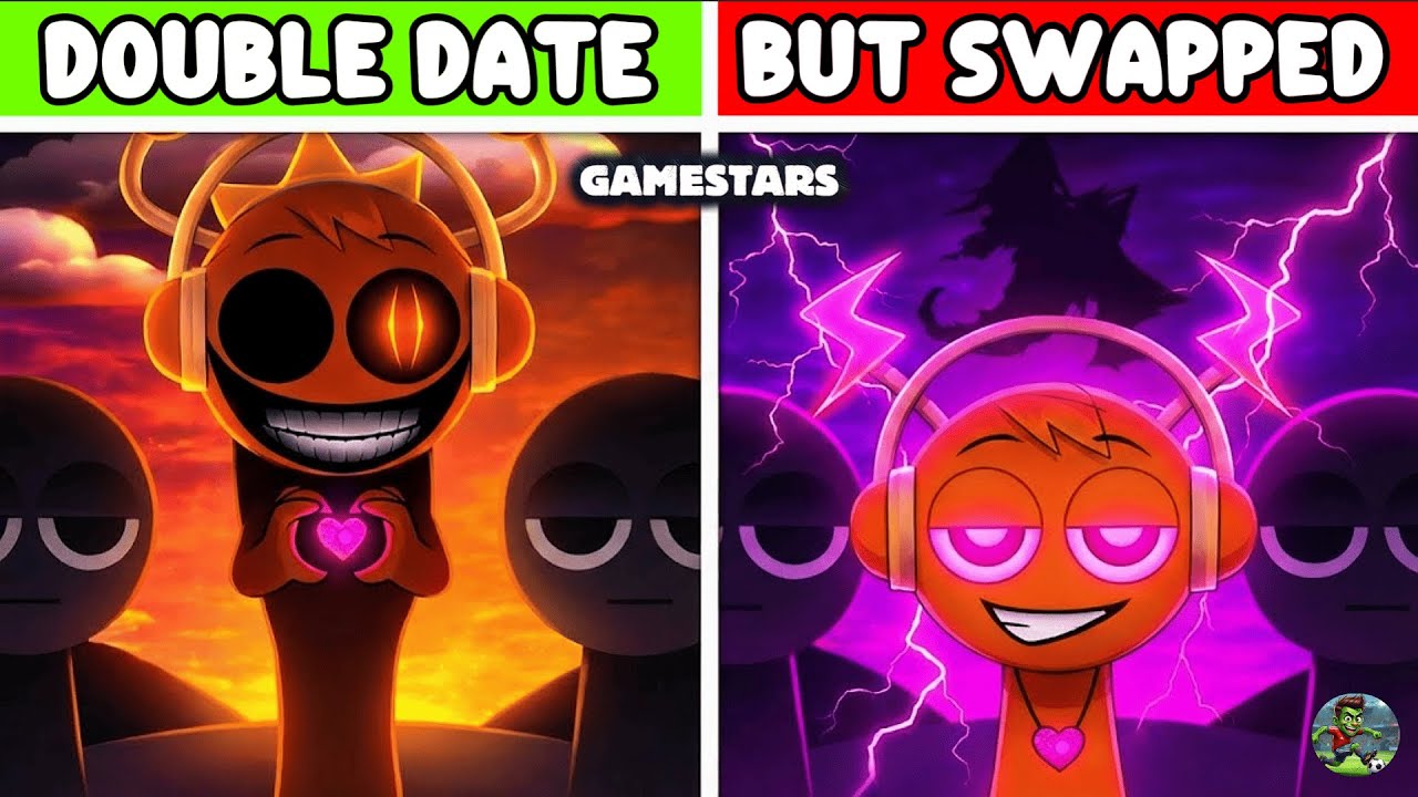 Sprunki Double Date: REPLACED is a nightmare... 💀 (Comparison)