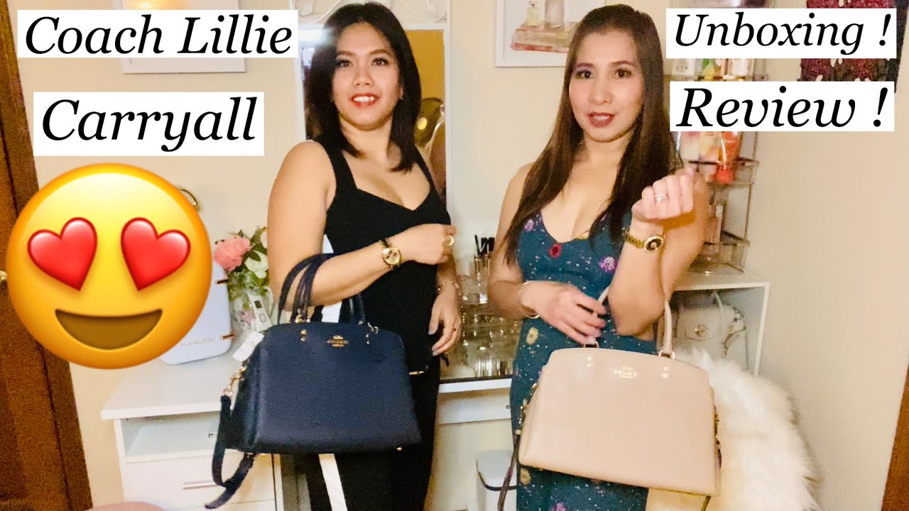 COACH LILLIE CARRYALL NEW BAG COLLECTION! / REVIEW / UNBOXING 2021