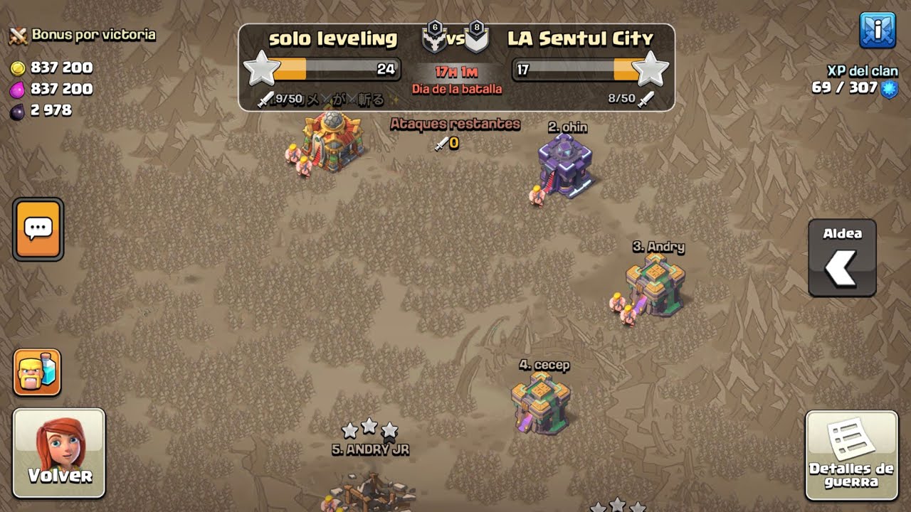 EMPEZANDO EN Clash Of Clans episodio#5 atacando en guerra 🤙🏻