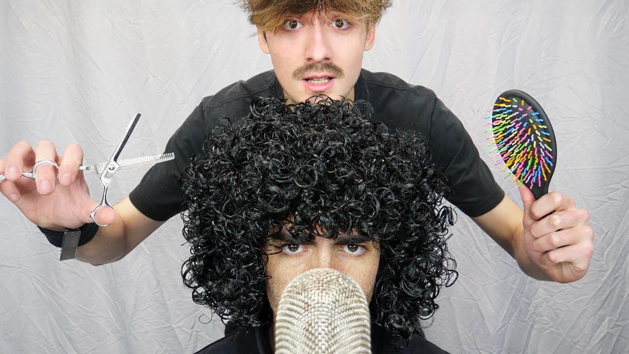 Fast and Aggressive ASMR Haircut For SLEEP