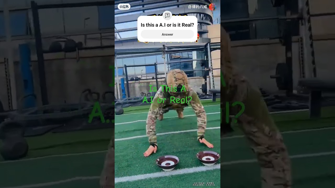 "Epic Soldier Workout: Military Fitness Challenge 💪🔥" is this A.I or Real? Please Like,Comment,share