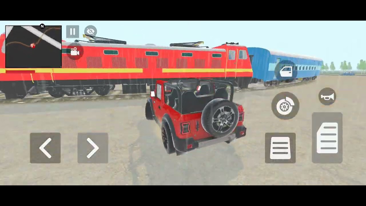 Thar simlutor 3d game #automobile #viralvideos #gaming #gaming ₹#legenderfortuner 