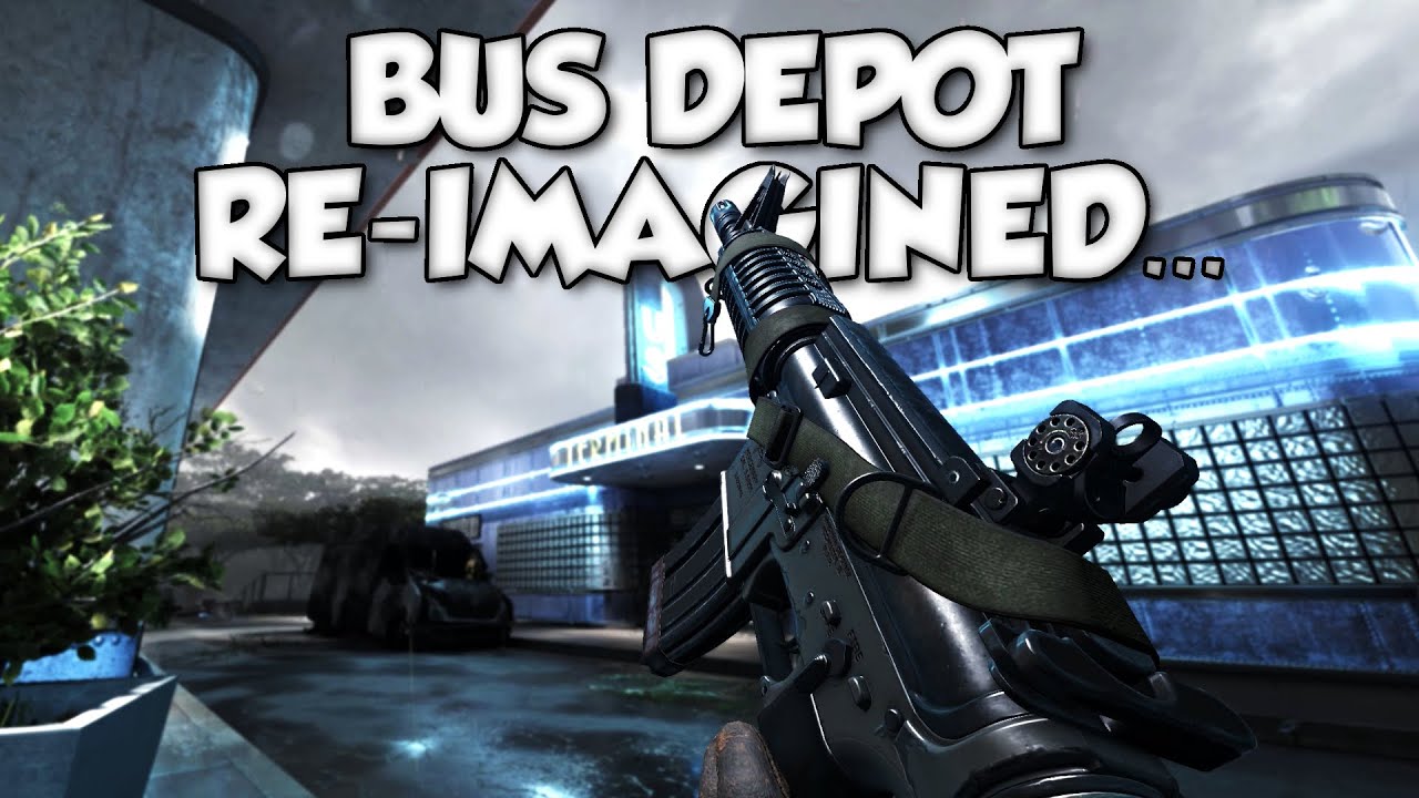 Bus Depot Re-imagined is Crazy! - Return to Tranzit Custom Zombies!