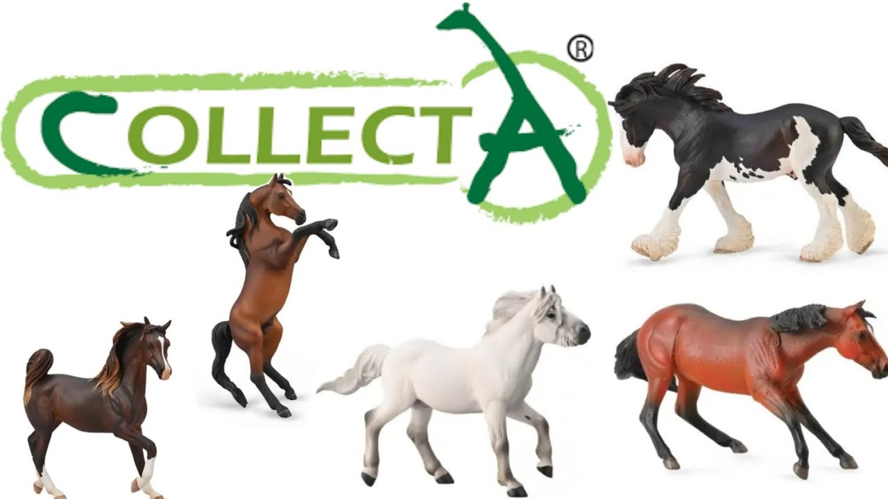 Moja opinia na temat modeli koni firmy Collecta- mini recenzja #horse #collecta #subscribe