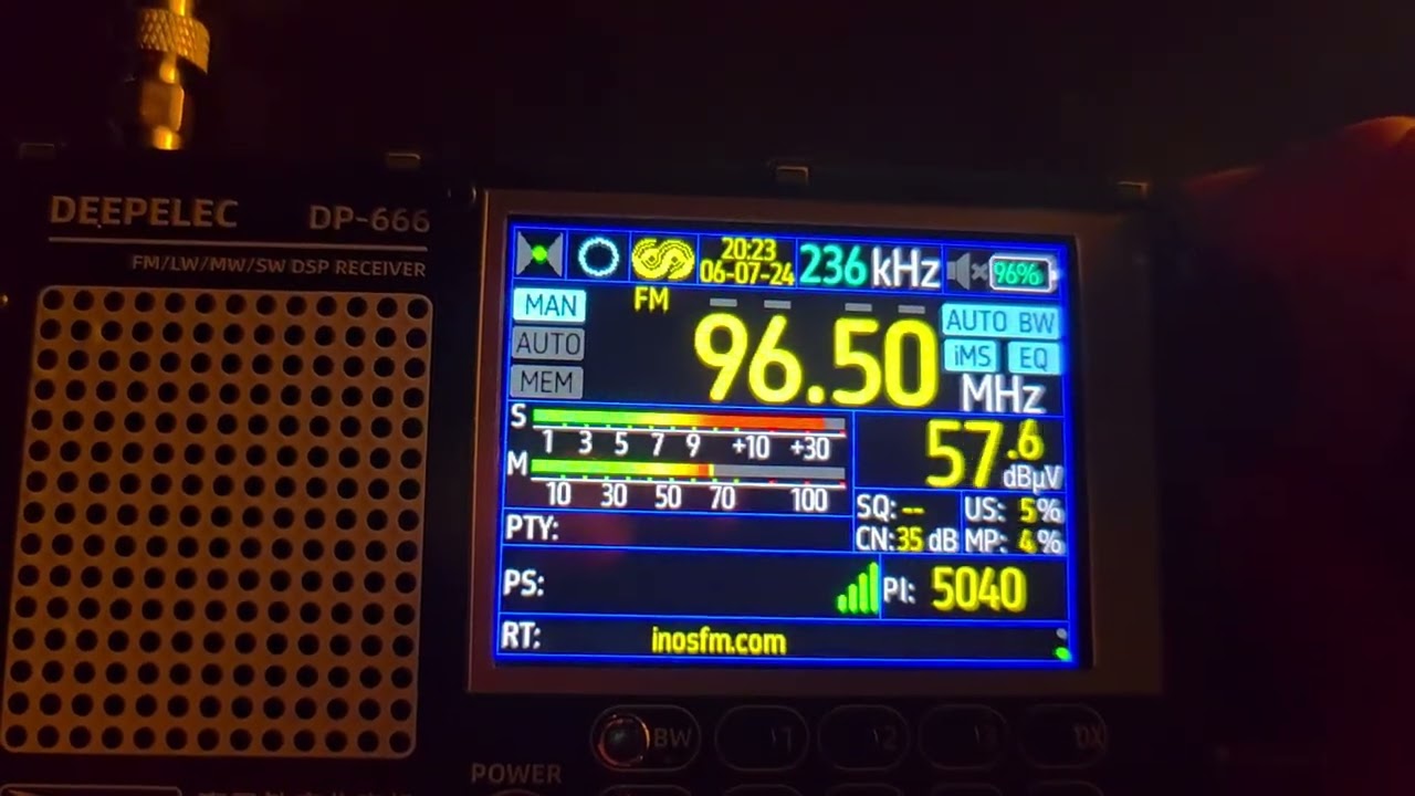 FM band scan - Las Américas, Tenerife 