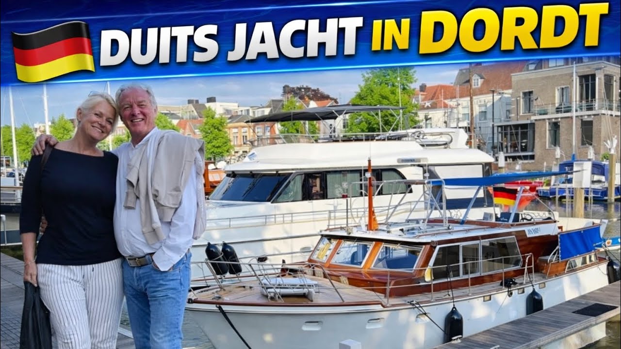 DUITS JACHT NA MONSTERTOCHT IN DORDRECHT AANGEKOMEN