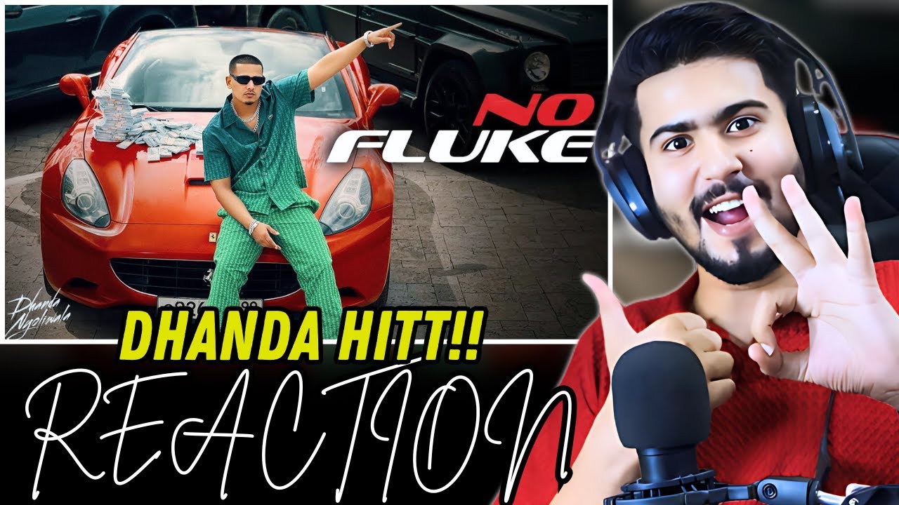 Reaction On Dhanda Nyoliwala - No Fluke (Official Music Video) | Pakistan Reaction