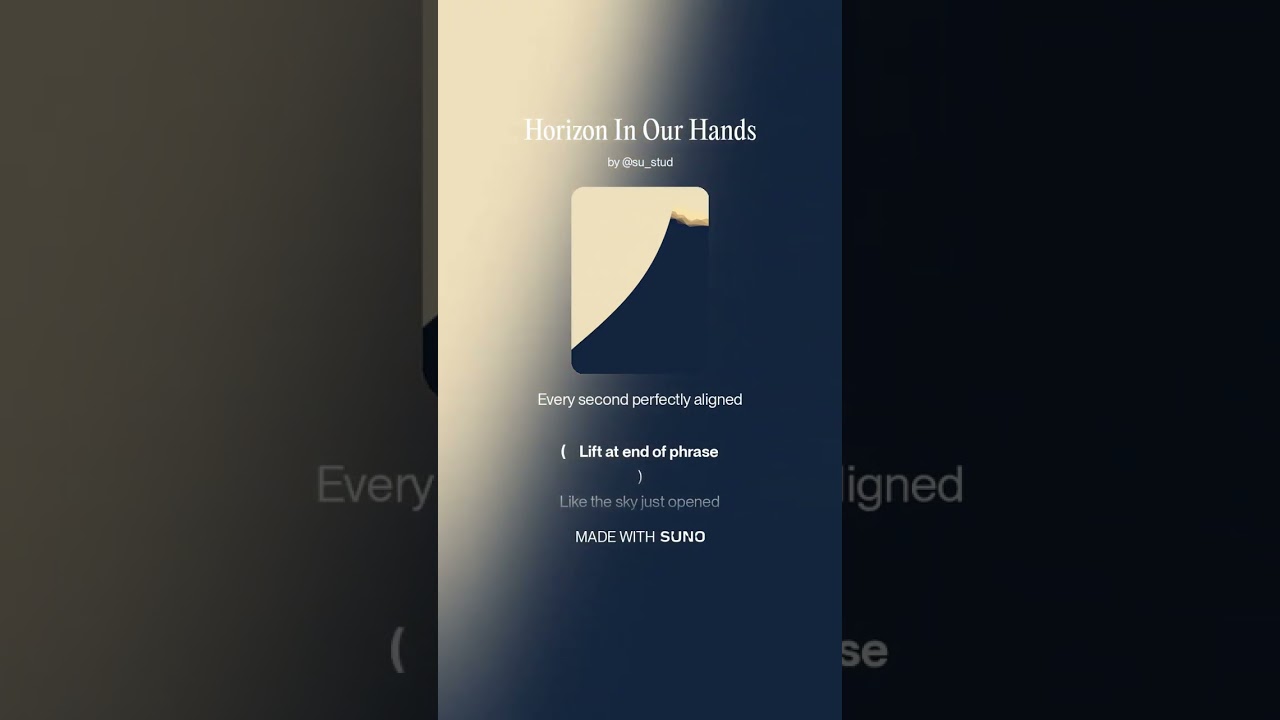 Horizon In Our Hands