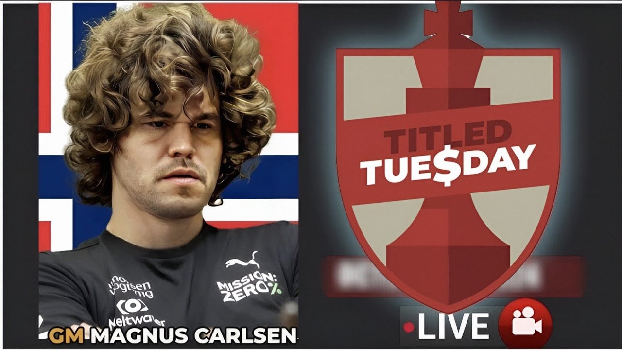 Magnus Carlsen | Titled Tuesday | ChessCom