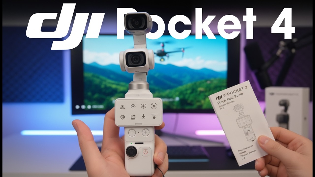 DJI Osmo Pocket 4 - OFFICIAL REVEALS!