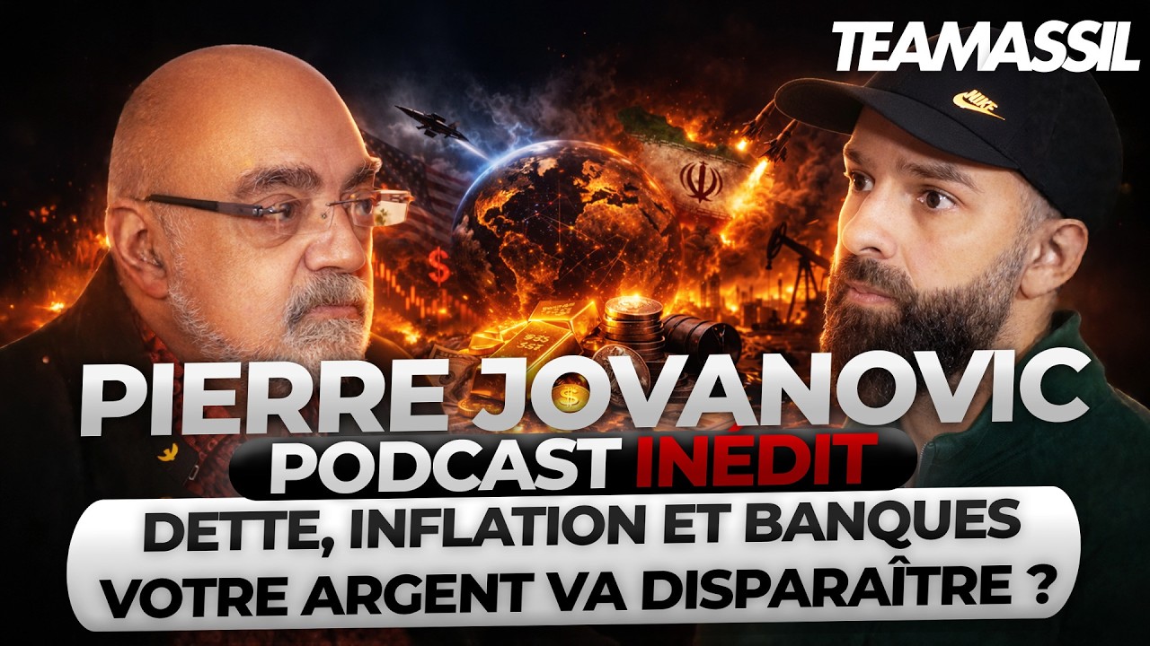 PIERRE JOVANOVIC: DETTE, INFLATION ET BANQUES, VOTRE ARGENT VA DISPARAÎTRE ?