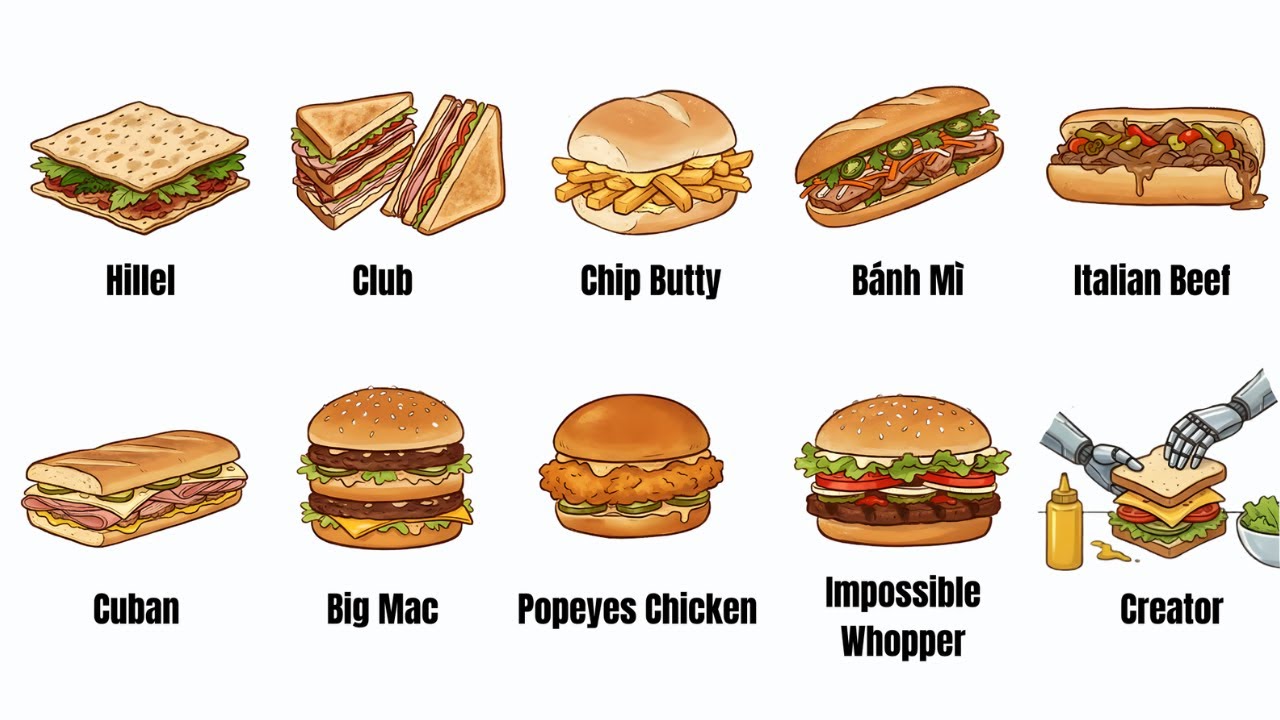 Every Sandwich Type Explained in 15 Minutes