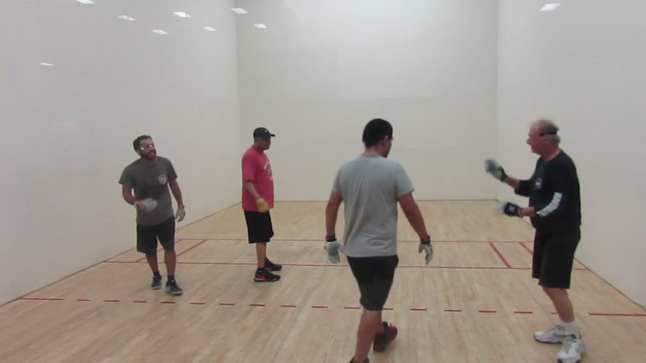 LA Fitness - 4 Wall Small Ball - Tony & Will vs Arty & Nick - Filmed By Handball Social - 3.5.2026