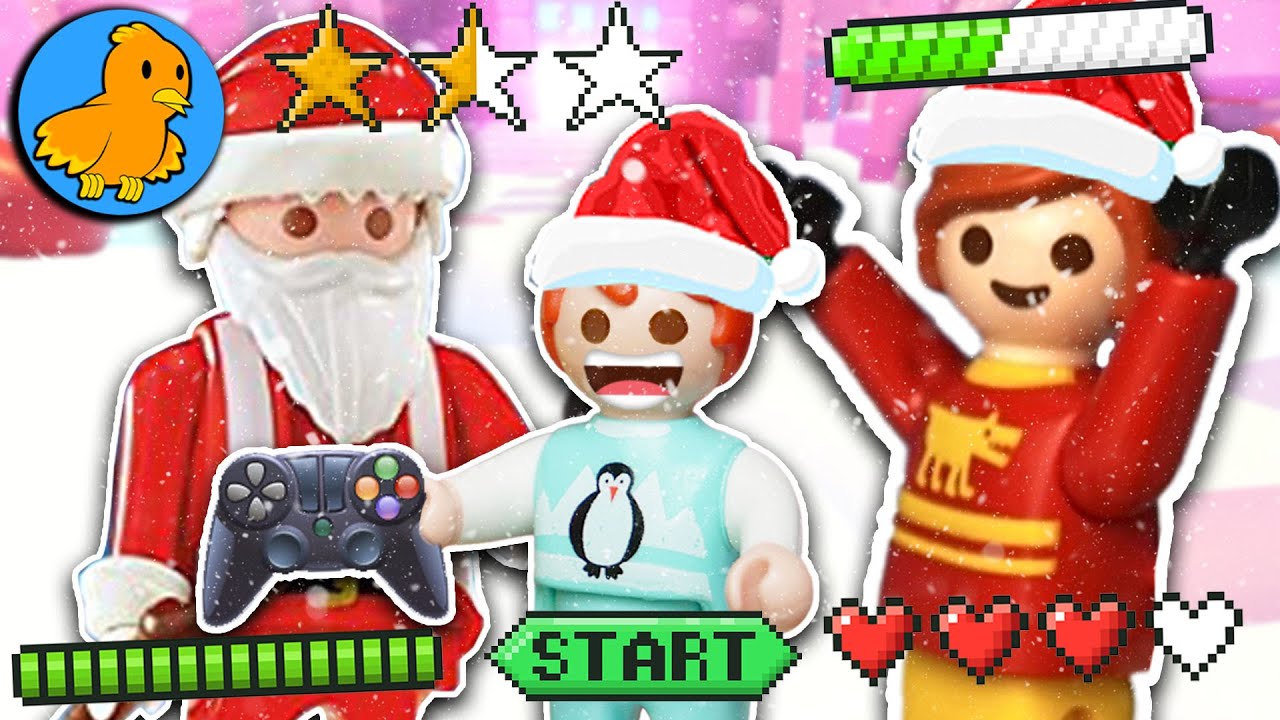 X-MAS GAMING WAHN BEI FAMILIE VOGEL! Weihnachten entkommen | Playmobil Film